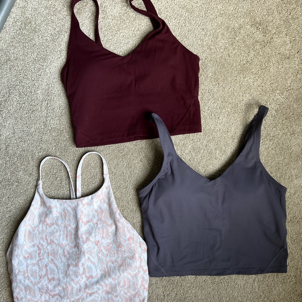 Workout longline tops